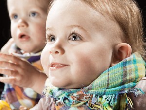 Kinder Fotoshooting, Kleinkind mit glitzernden Augen