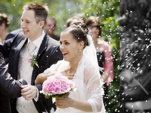 Hochzeitsfotograf, Collage von Hochzeitsfotos