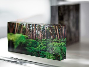 Acrylglas Block mit eigenem Motiv