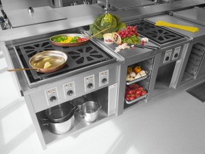 Industriefoto moderner Küche