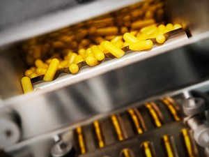 Industriefoto Herstellung von Tabletten